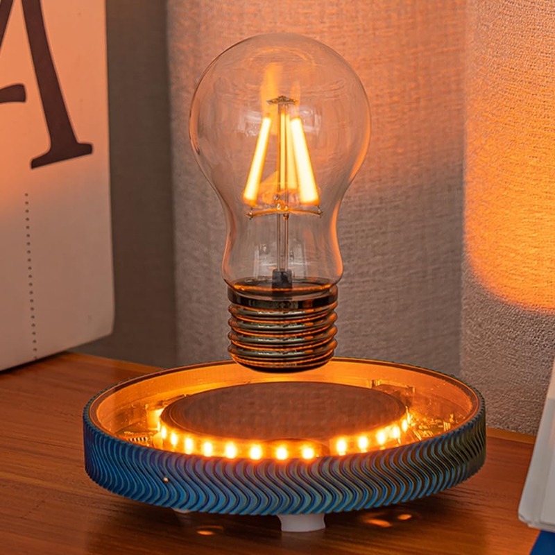 Office Tech For Home - Lampadina LED Levitante Senza Fili, Lampada