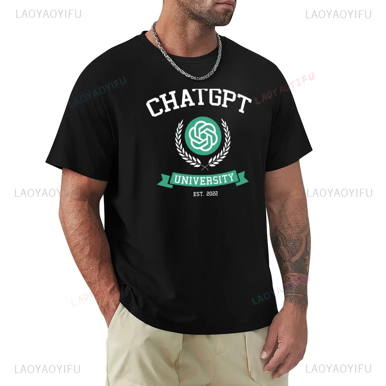 Office Tech Gifts For Men - Divertente maglietta unisex ispirata a ChatGPT,